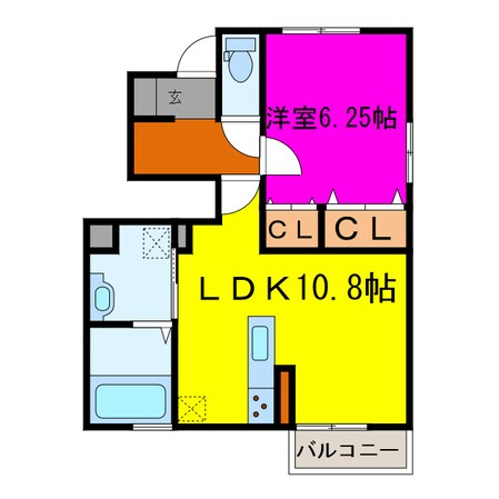 ラトゥール鹿沢の物件間取画像